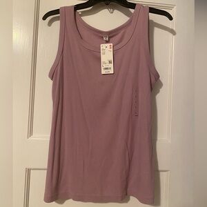 Uniqlo Lavender Tank Top Size Large, NWT